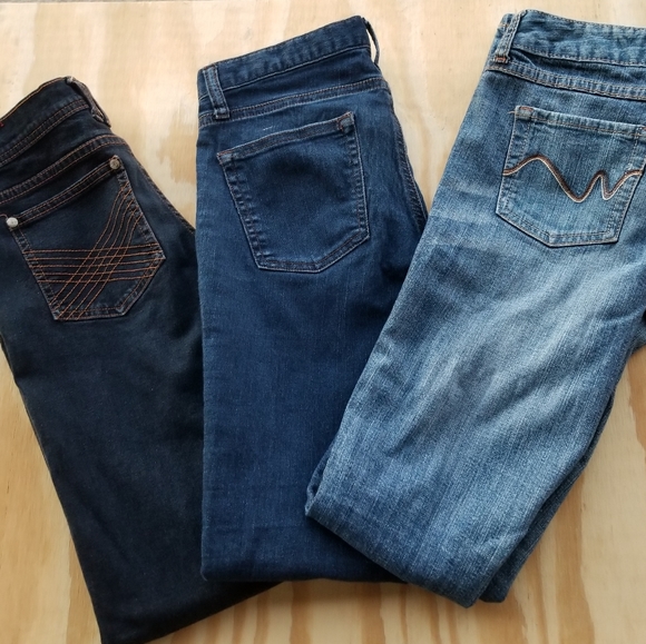 Denim - Gap & Rue 21 light, medium, & dark wash